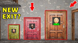 Granny vs New Exit vs Baldi vs Grandpa  Gameplay Animation p19 [upl. by Grussing707]