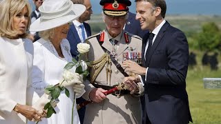 WATCH King Charles III leads DDay commemorations in Normandy [upl. by Eelnayr]