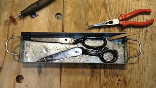 Solingen Scissors Restoration  Meticulous Work [upl. by Dumanian158]