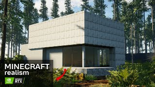 Have You Seen a Minecraft Brutalist House This Realistic  Ultimate Immersion 4k 60fps [upl. by Melloney840]