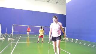 17Nov24 Central Park Badminton Tan Yan YeeTan Hian Shee vs Lim Yah LiKylie Tan [upl. by Recnal]