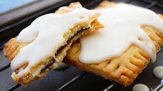 HOW TO MAKE CINNAMONNUTELLA POP TARTS [upl. by Zedekiah]