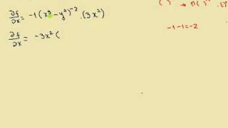 DERIVADAS PARCIALES CON POTENCIAS DE FUNCIONES 2avi [upl. by Navad]