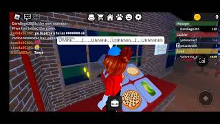 Roblox work at a pizza place cashier Edition [upl. by Atilam]