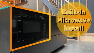 How to Install Built In Microwave with Trim Kit [upl. by Damicke]