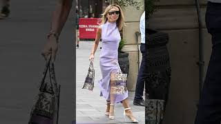 Amanda Holden seen leaving Global Studios actress [upl. by Eelarual107]