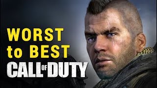 Top CALL OF DUTY Games Worst to Best Ranking All COD titles  whatoplay [upl. by Ylle]