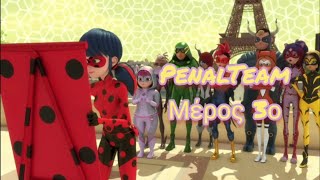 GR DUB Miraculous Ladybug Penalteam Μέρος 3οMiraculous Ladydub Greek [upl. by Noyrb]