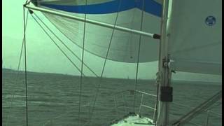 Trimming your sails Part 4 the spinnaker httpwwwonthehelmcom [upl. by Bosson846]