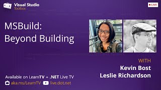 Visual Studio Toolbox Live  MSBuild Beyond Building [upl. by El483]