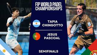 TAPIAS MAGIC  TapiaChingotto VS JesusPascoal  WORLD PADEL CHAMPIONSHIPS 2024  Highlights [upl. by West]