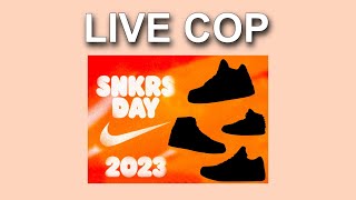 🔴 LIVE COP  SNKRS DAY USA 2023  Just experimenting with some things [upl. by Einor624]