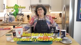 Best Salt to Use  Diamond Crystal Kosher vs Morton Kosher [upl. by Orson]