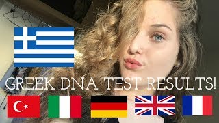 GREEK DNA TEST RESULTS Ancestry amp MyHeritage DNA [upl. by Ramona]