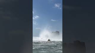 Bora ver as maiores ondas do mundo de perto  😱🌊 gigantesdenazaré [upl. by Winola]