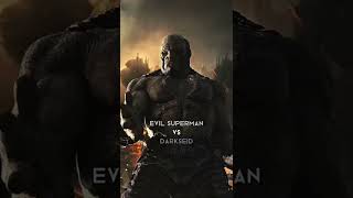 EVIL SUPERMAN VS DARKSEID 📍MARVEL DC MCU DCEU Shorts [upl. by Sewel]