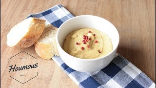 Houmous la recette facile en 5min [upl. by Vanya]