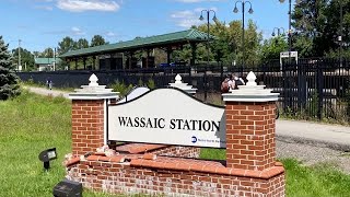 Railfanning Metro North Trains at Wassaic NY [upl. by Epuladaug]