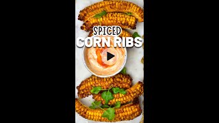 Easy Spiced Corn Riblets  So Delicious 🌽 [upl. by Oirasor]