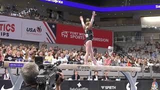 Joscelyn Roberson  Balance Beam  2024 Xfinity US Championships  Senior Women Session 2 Day 1 [upl. by Utley]