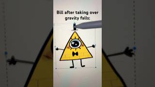 He’s getting jiggy with it art gravityfalls billcipher procreate meme [upl. by Esiuole294]