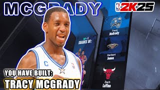 BEST ORLANDO MAGIC TRACY MCGRADY BUILD in NBA 2K25 [upl. by Onihc]