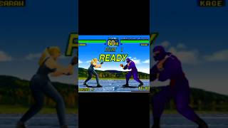 Sega D VirtuaFighterRemix SegaSaturn Sega Saturn Gaming Retro Gamer VideoGames Sub Like [upl. by Htrag]