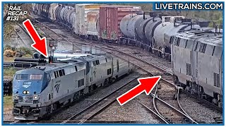 CONGESTION Amtrak FORCED To Make WEIRD MANEUVER  Rail RECAP 131 [upl. by Rutherford]