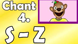 Alphabet Chant 4 S to Z  Preschool Kindergarten Education [upl. by Sonia123]