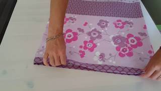 le tutoriel pour faire une taie doreiller par Nathalie couture easy [upl. by Hotchkiss333]