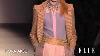 Bora Aksu London Fashion Week Otoño  invierno 20152016  Elle España [upl. by Gennaro]