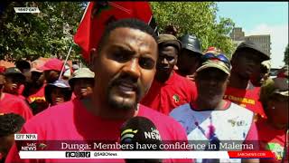 EFF Gauteng chairperson has complete confidence in Julius Malema [upl. by Hollister526]