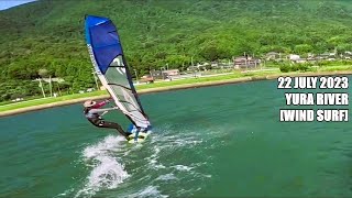 22 July 2023 YuraRiver WindSurf [upl. by Nomzaj541]