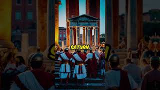 Saturnalia in Ancient Rome‼️ saturnalia ancientrome romanempire fypシ shortvideo [upl. by Yve]