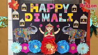 Diwali Celebration at Proton Pre School  Junior KG Lights amp Festivities  2024 DiwaliCelebration [upl. by Gabor]