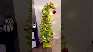 A Real Life Grinch Tree  The Grinch Christmas Tree thegrinch christmasdecorations christmastree [upl. by Akinhoj969]