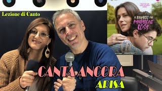 CANTA ANCORA Arisa A Lezione di Canto con il M° Mario Montemurro [upl. by Acirrej]