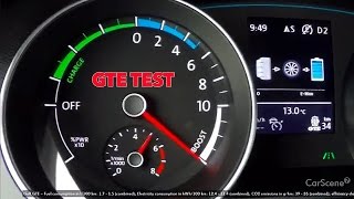 VW Golf GTE  TEST DRIVE  DRIVING MODE [upl. by Wickham165]