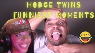 Reacting to the Hodge Twins Funniest Moments 1  Hilarious  R language [upl. by Ainoet]