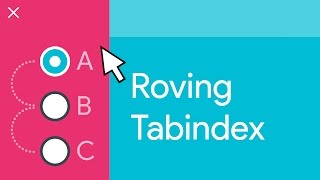 Roving tabindex  A11ycasts 06 [upl. by Janis]