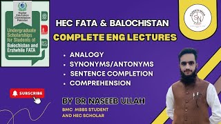 HEC English  Complete Overview with Examples in one snapshot  HEC Scholarship Exfata Balochistan [upl. by Aiuqes]