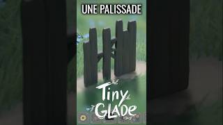 Faire une Palissade dans Tiny Glade [upl. by Enialb]