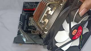 Install Thermaltake CPU Cooler on Gigabyte Aorus Z390 Pro Wifi [upl. by Wind]