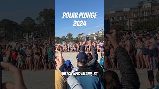 Polar Plunge 2024  Hilton Head Island Coligny Beach [upl. by Lexis798]