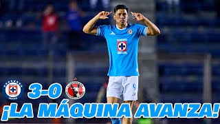 ⚽ CRUZ AZUL ALCANZA Y VENCE A XOLOS LIGA MX CUARTOS DE FINAL VUELTA APERTURA 2024 🏆 EN ZONA FUT [upl. by Akceber]