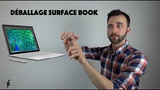 Microsoft Surface Book unboxing déballage [upl. by Bronwen]