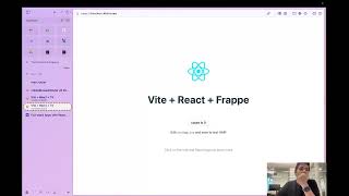 Fullstack Apps with React amp Frappe Framework Training  Day 2 [upl. by Oninrutas]