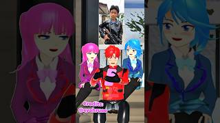 Recreating tiktok trend abang senjena datang sakuraschoolsimulator mobilegame viral ytshorts [upl. by Terchie347]