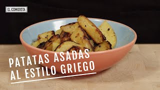 Patatas al horno con limón y orégano  EL COMIDISTA [upl. by Dalila]