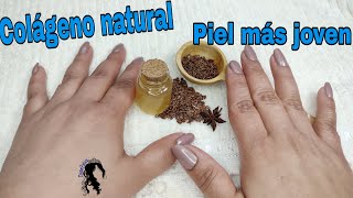 Prepara tu colágeno natural para la piel Rejuvenece manos y cara de forma natural [upl. by Enaenaj]